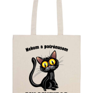 Patrónus cica – Prémium hosszú fülű táska