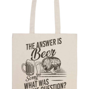 The answer is beer – Basic hosszú fülű táska