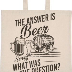 The answer is beer – Basic rövid fülű táska