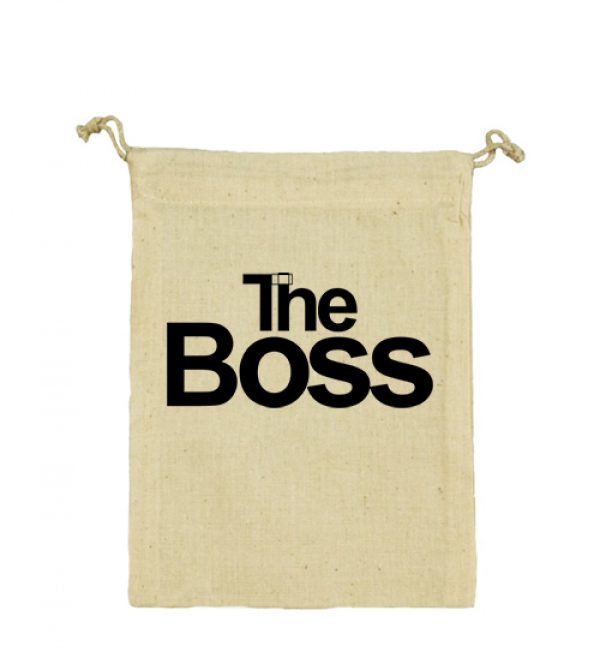 Vászonzacskó The boss