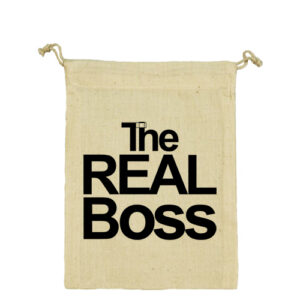 The real boss – Vászonzacskó közepes