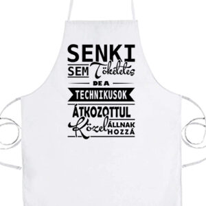 Tökéletes technikusok- Basic kötény