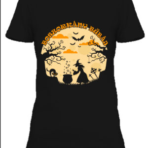 Halloween boszorkány bűbáj – Női póló