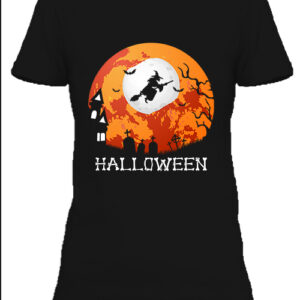 Halloween boszorkány – Női póló