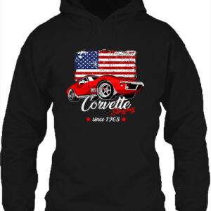 Corvette – Unisex kapucnis pulóver