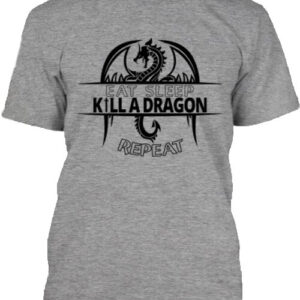 Eat sleep kill a dragon – Férfi póló