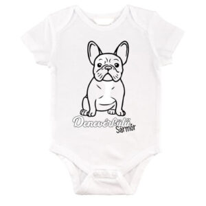 Denevérfülű sármőr francia bulldog – Baby Body