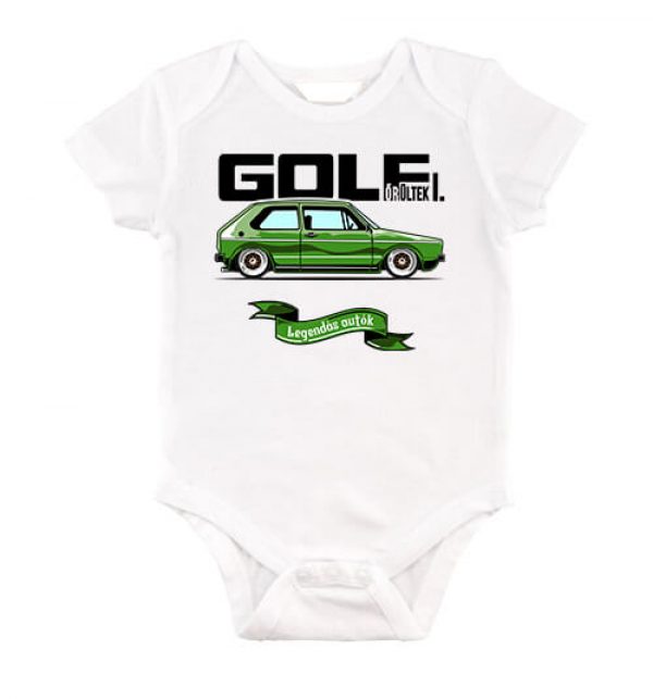 Baby body golf őrültek 1 fehér