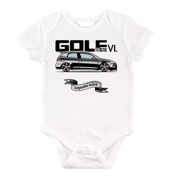 Baby body golf őrültek 6 fehér