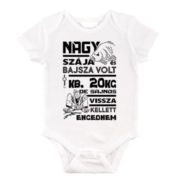 Nagy szája és bajsza volt horgászat - Baby Body