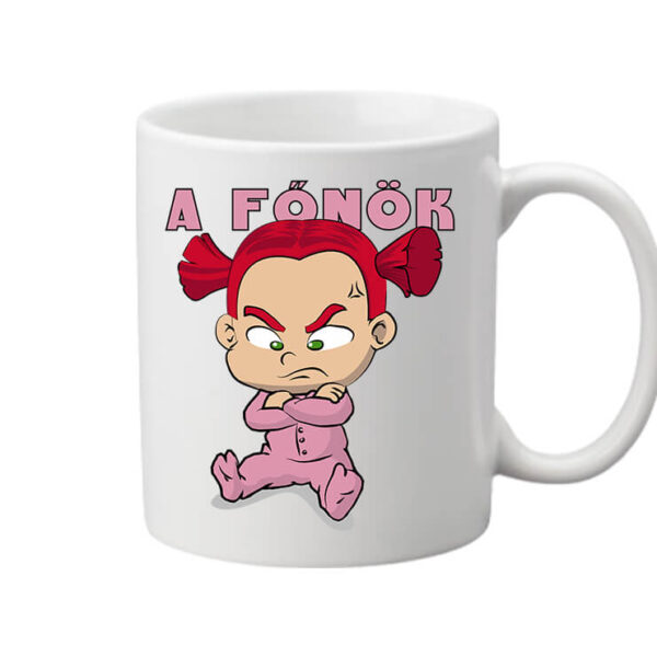 A főnök lany - Bögre