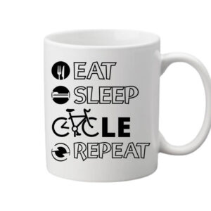 Eat sleep cycle repeat – Bögre