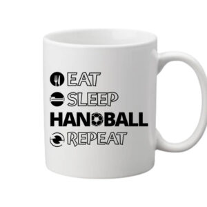 Eat sleep handball repeat – Bögre