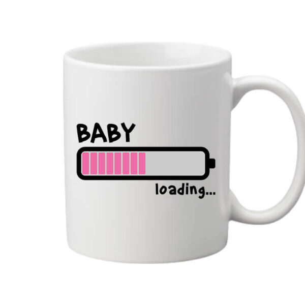 Loading lány - Bögre