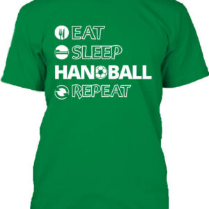 Eat sleep handball repeat – Férfi póló