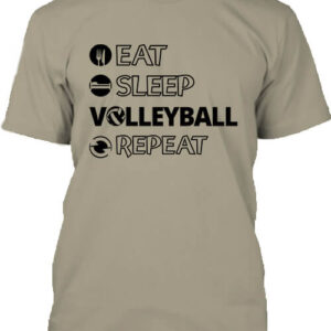 Eat sleep volleyball repeat – Férfi póló