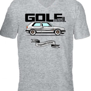 Golf őrültek II – Férfi V nyakú póló