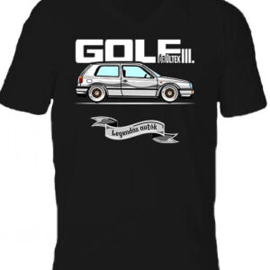 Golf őrültek III – Férfi V nyakú póló