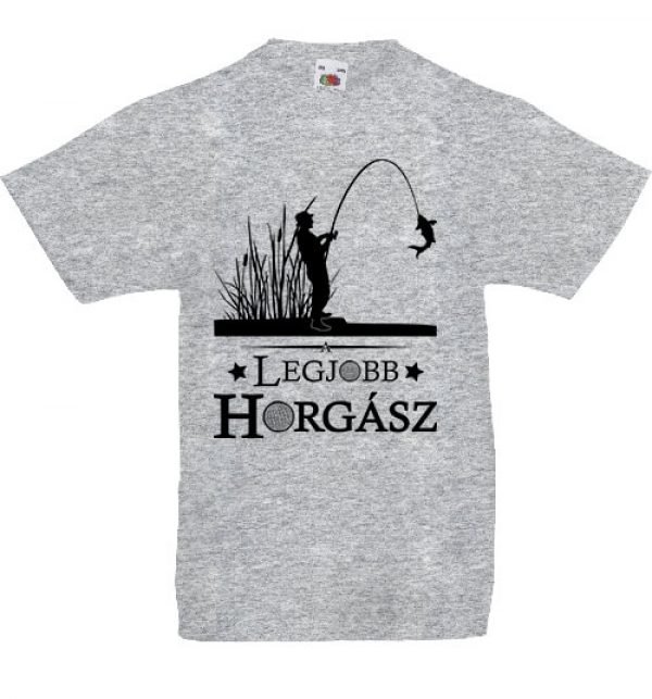 A legjobb horgász- Gyerek póló