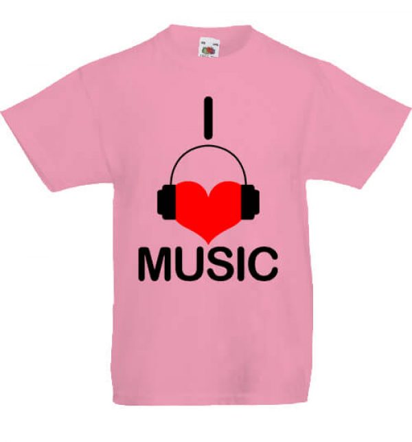 I love music- Gyerek póló