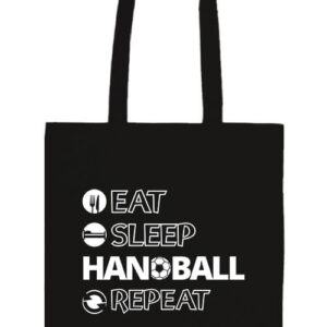 Eat sleep handball repeat- Basic hosszú fülű táska