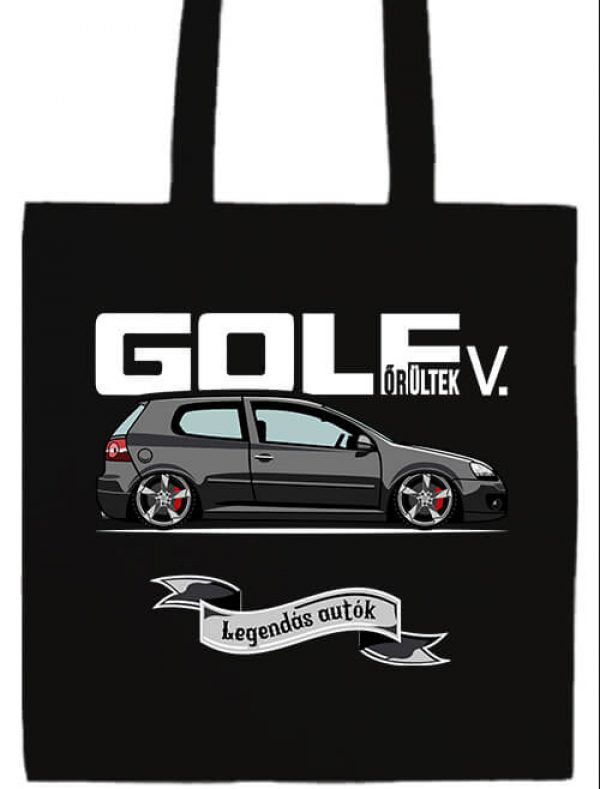 Hosszú fülű táska golf őrültek 5 fekete