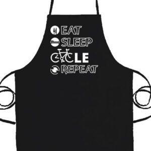 Eat sleep cycle repeat- Basic kötény