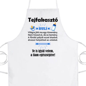 Tejfakasztó fiú- Prémium kötény