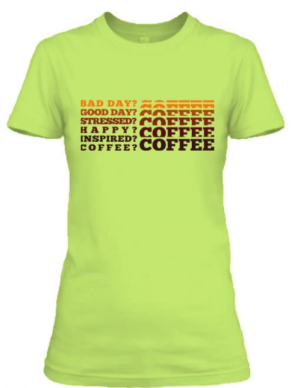 I love coffee - Női póló