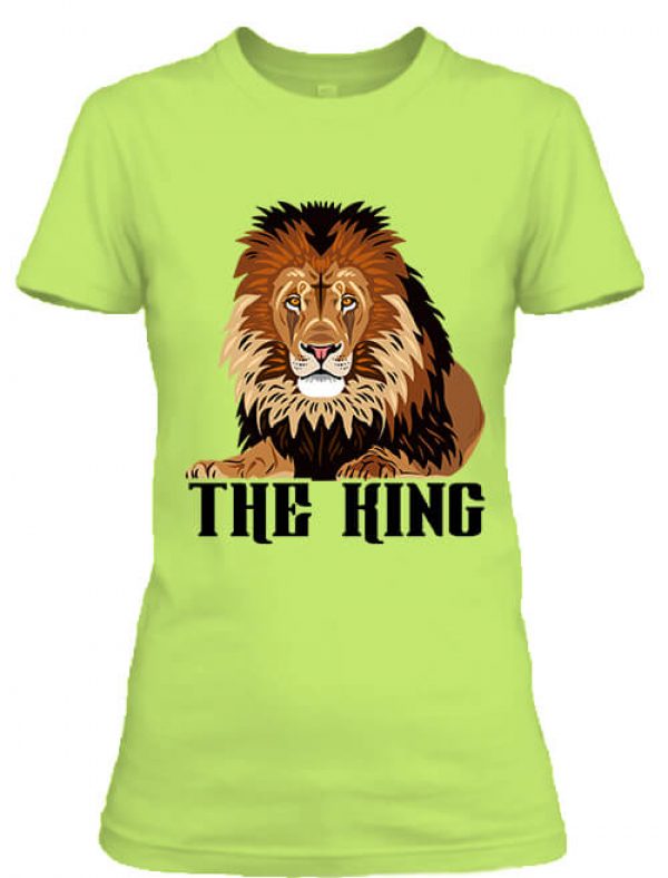 The king Az oroszlán - Női póló