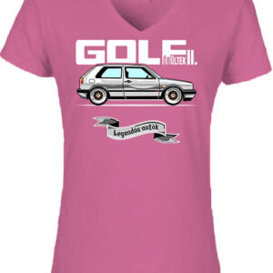 Golf őrültek II – Női V nyakú póló