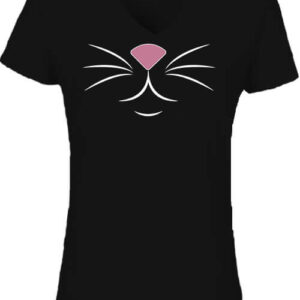 Macska száj – Női V nyakú póló