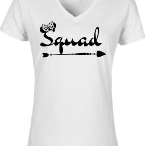 Squad – Női V nyakú póló