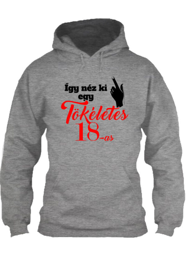 Pulóver tökéletes 18-as szürke