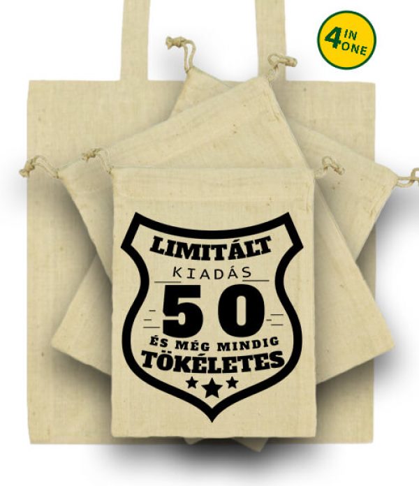 Limitált kiadás 50 - Táska szett