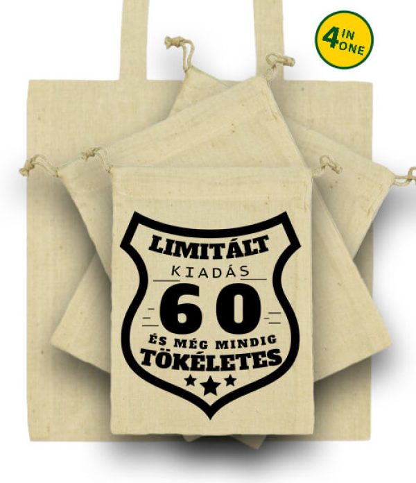 Limitált kiadás 60 - Táska szett