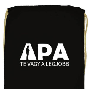 Apa Te vagy a legjobb- Prémium tornazsák