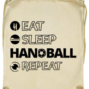 Eat sleep handball repeat- Basic tornazsák