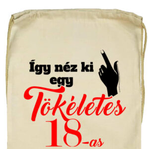 Tökéletes 18-as- Basic tornazsák