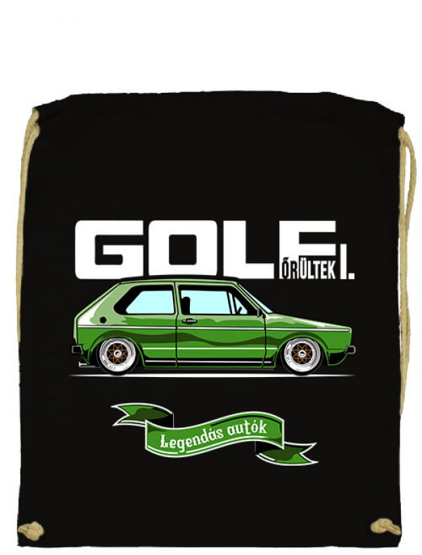 Tornazsák golf őrültek 1 fekete