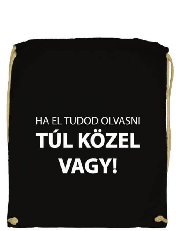 Ha el tudod olvasni- Basic tornazsák