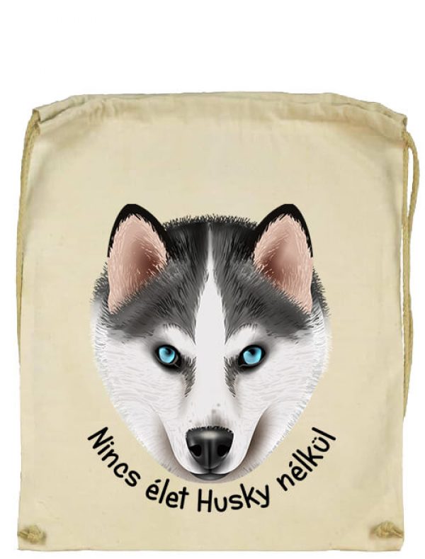 Nincs élet husky nélkül- Basic tornazsák