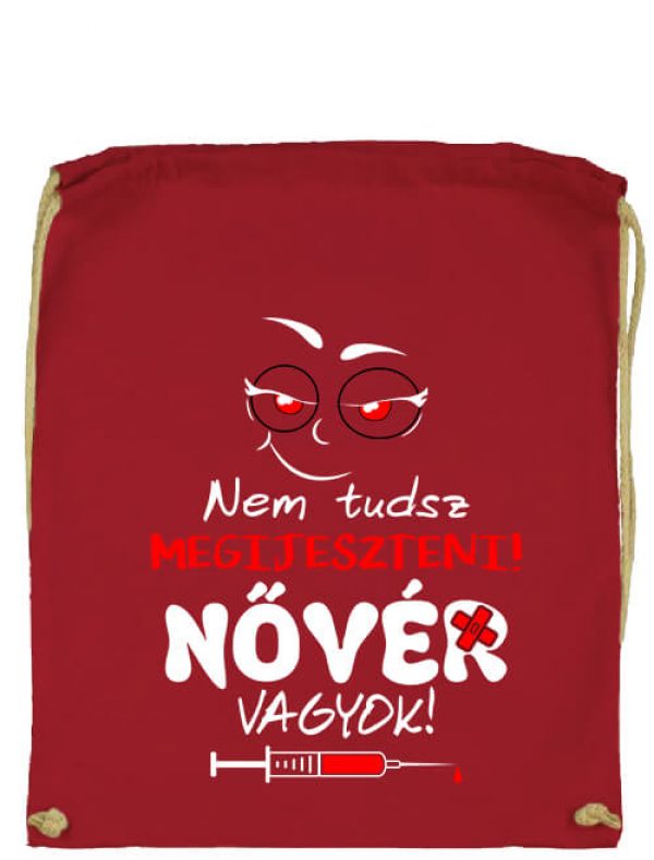 Nővér vagyok- Prémium tornazsák