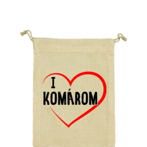 I love Komárom – Vászonzacskó közepes