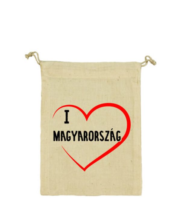 I love Magyarország - Vászonzacskó kicsi