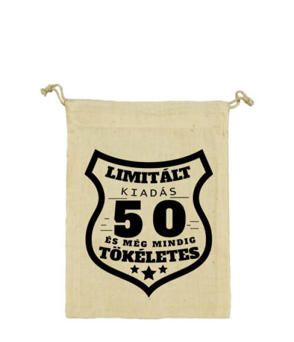 Limitált kiadás 50 - Vászonzacskó közepes