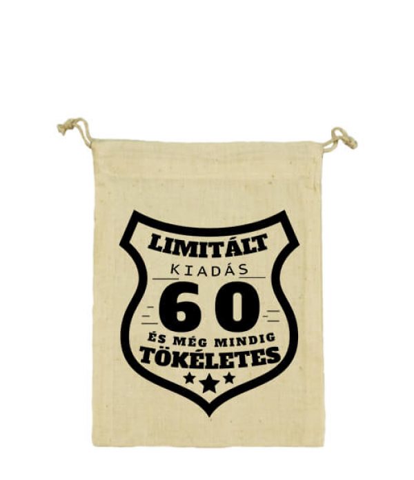 Limitált kiadás 60 - Vászonzacskó közepes