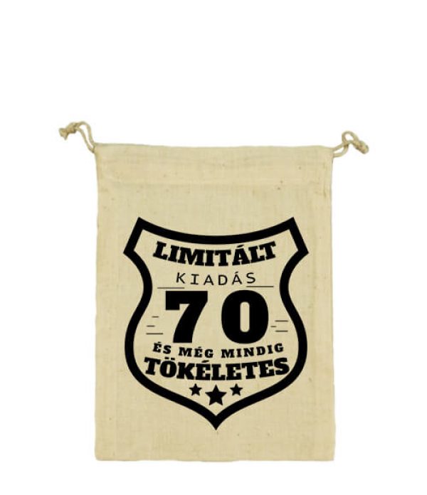 Limitált kiadás 70 - Vászonzacskó közepes