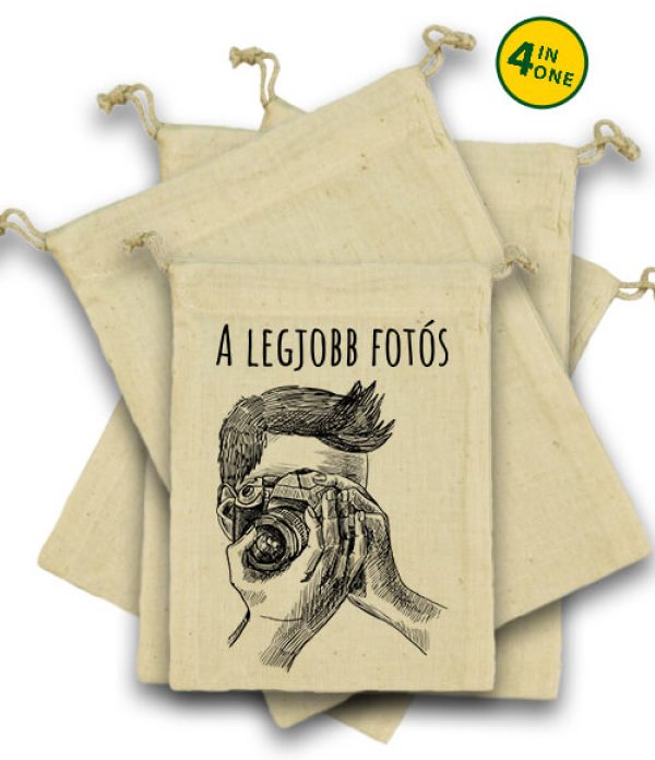 A legjobb fotós 1 - Vászonzacskó szett