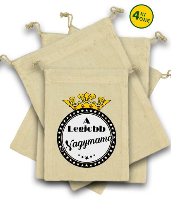 A legjobb nagymama - Vászonzacskó szett